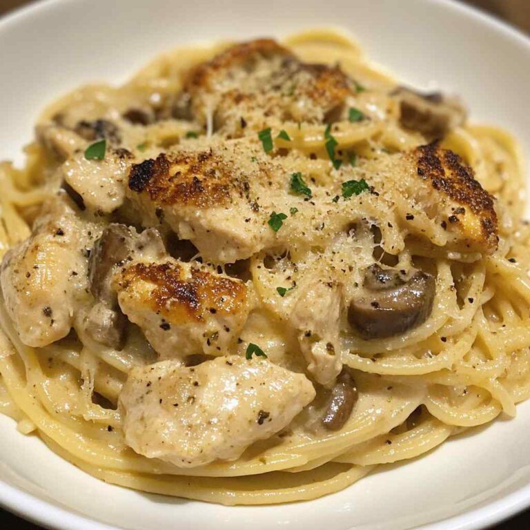 Creamy Chicken Tetrazzini Recipe