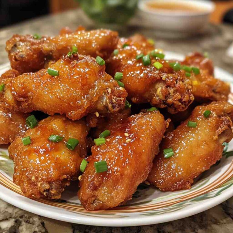 Delectable Chinese Fried Chicken Wings