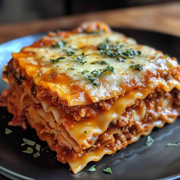Crockpot Lasagna with Ravioli