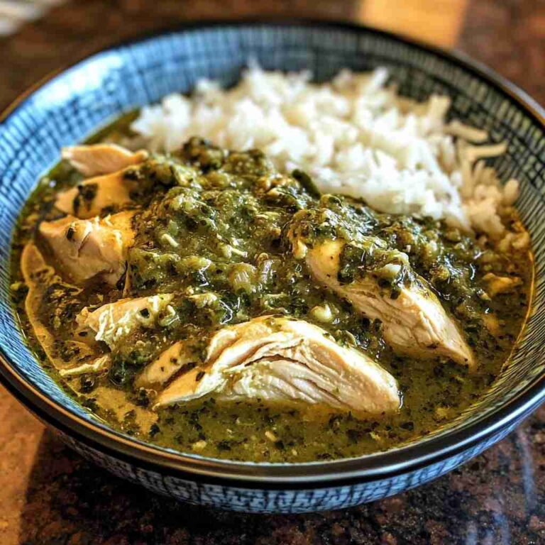 Crockpot Salsa Verde Chicken