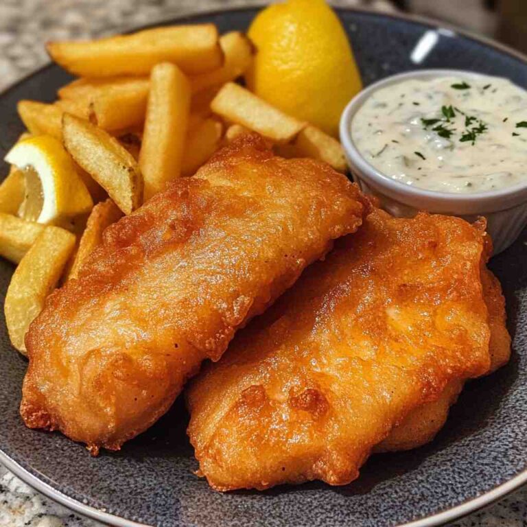 Delectable Fish and Chips