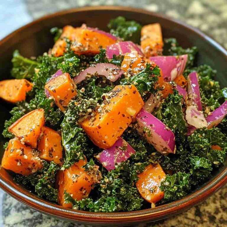 Kale and Sweet Potato Salad