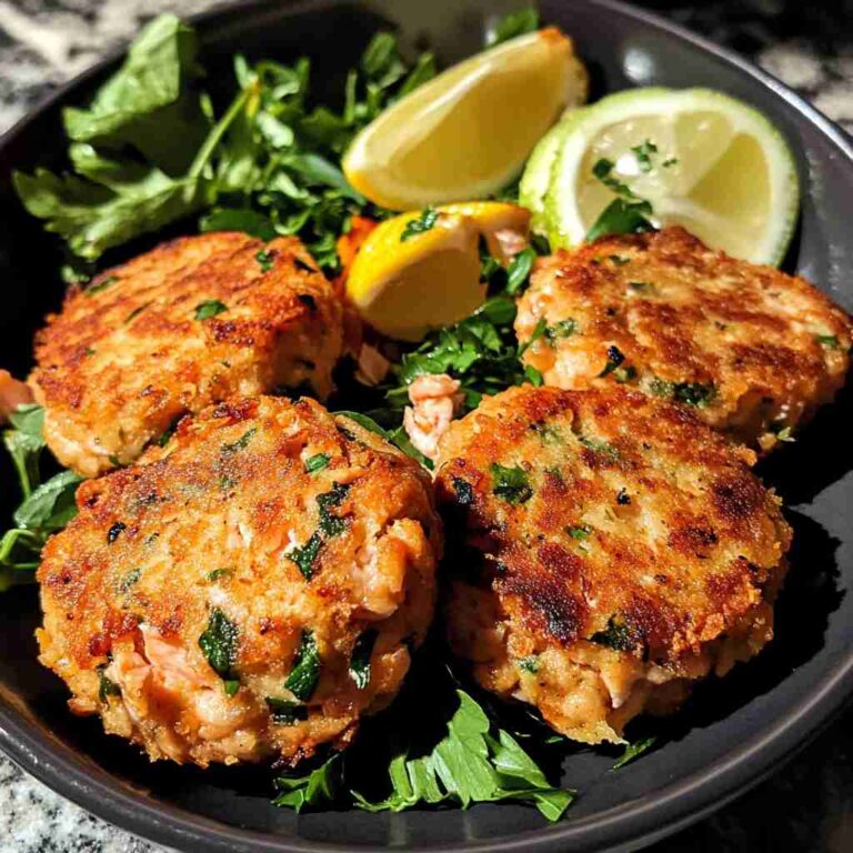 Easy Salmon Cakes with Canned Salmon