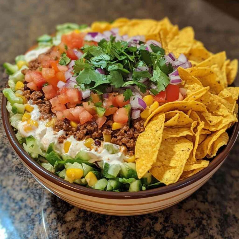 Delicious Taco Salad Dip Layered to Perfection