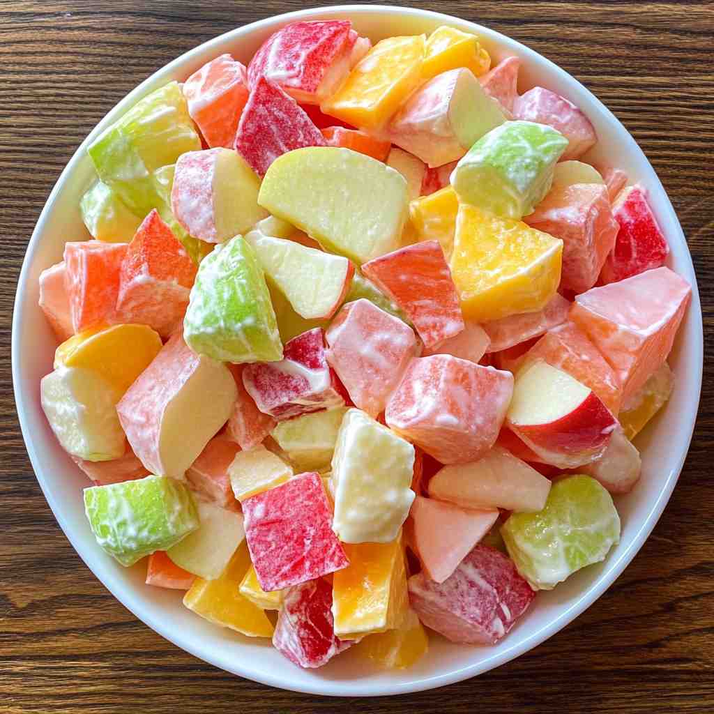 Irresistible Taffy Apple Salad
