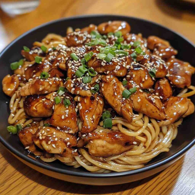 Teriyaki Chicken and Noodles