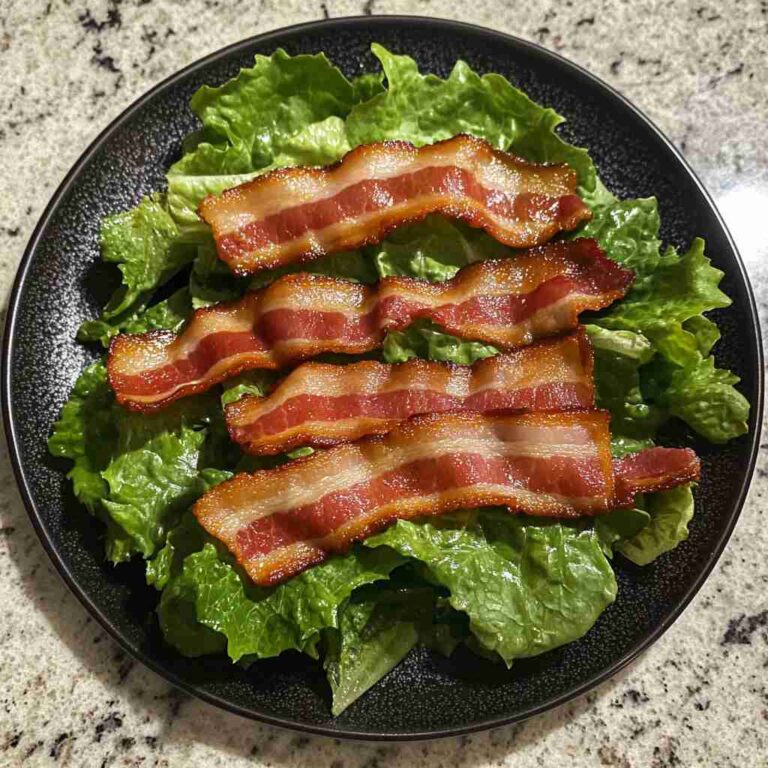 Irresistible Wilted Lettuce Salad with Bacon