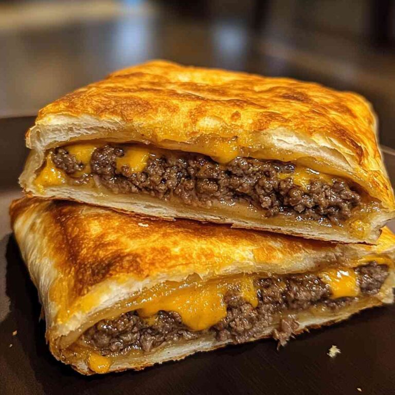 The Perfect Cheeseburger Pockets