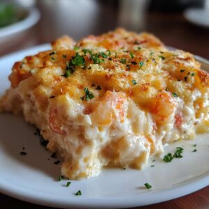 The Best Crab and Shrimp Casserole