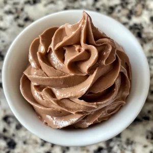 Easy Creamy Chocolate Frosting Recipe