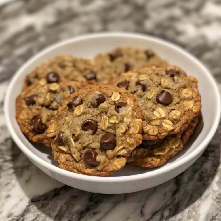 Classic Quick Oatmeal Chocolate Chip Cookie Recipe