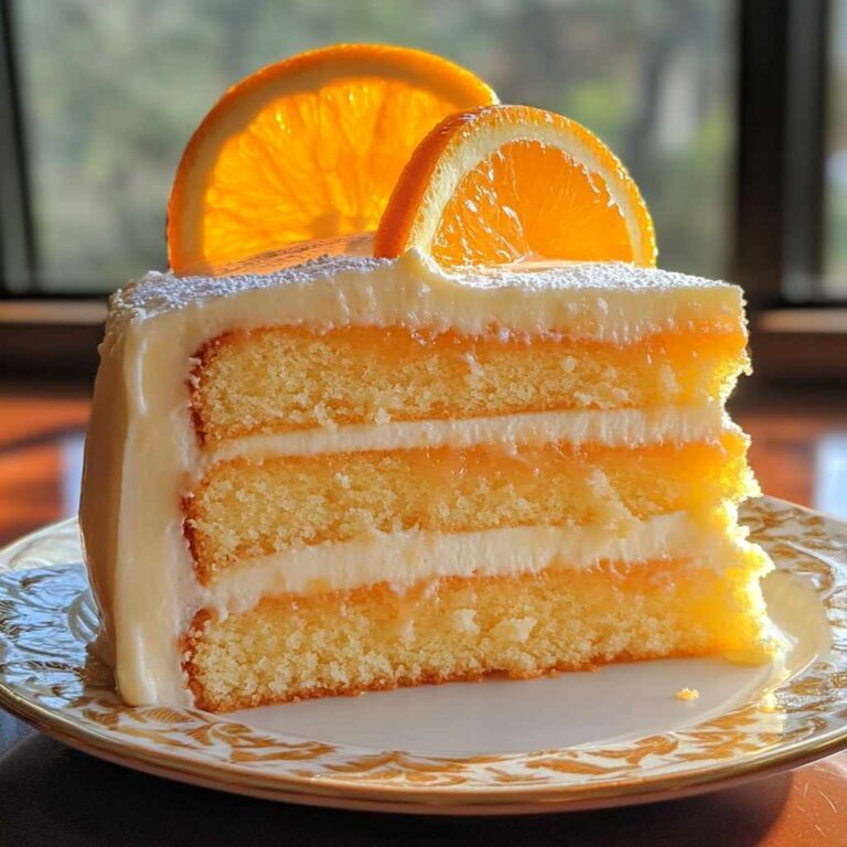 Hearty Orange Dreamsicle Cake Recipe