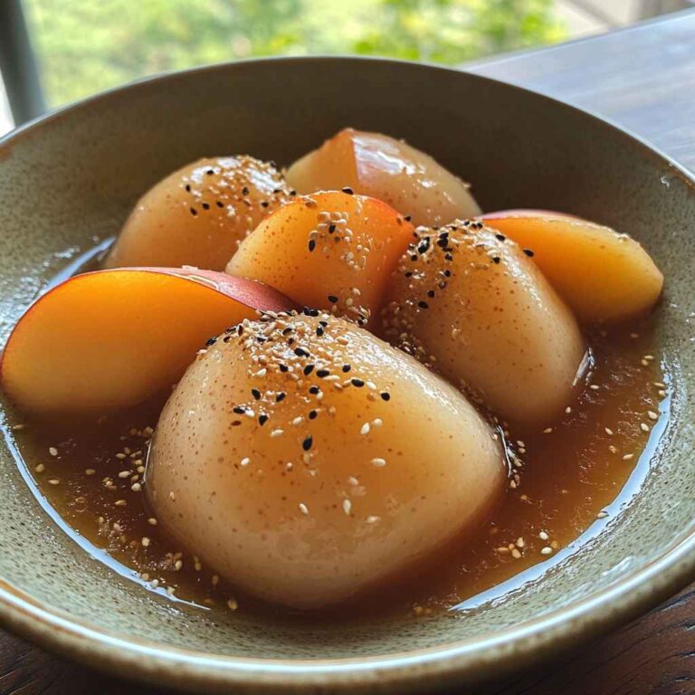 Delicious Peach Mochi Recipe