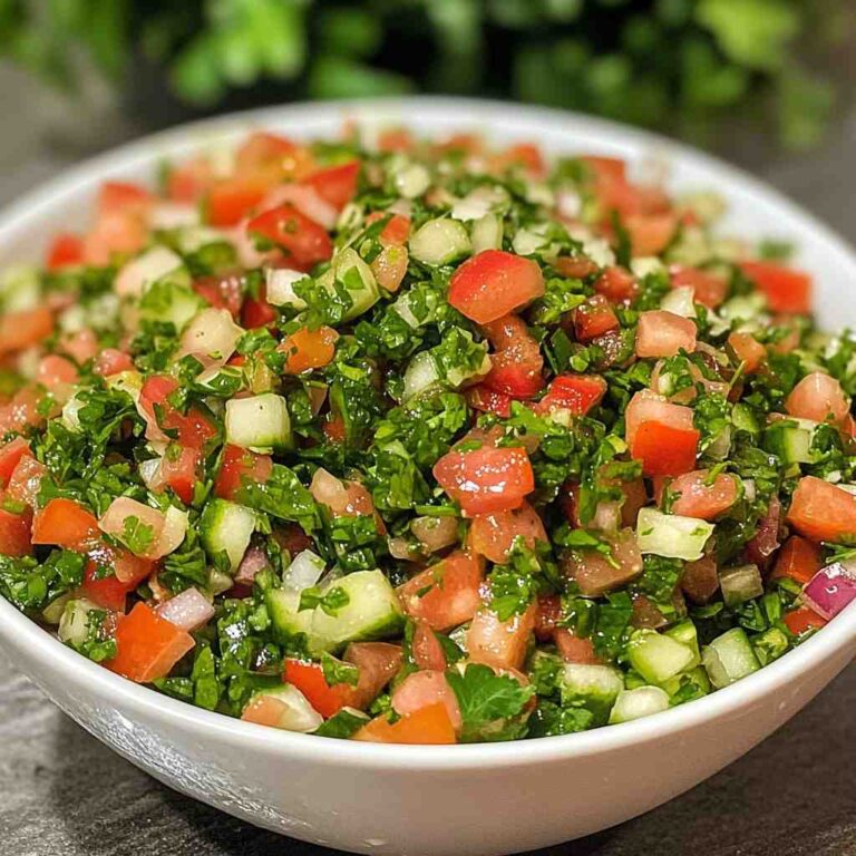 Healthy Tabulleh Salad Recipe