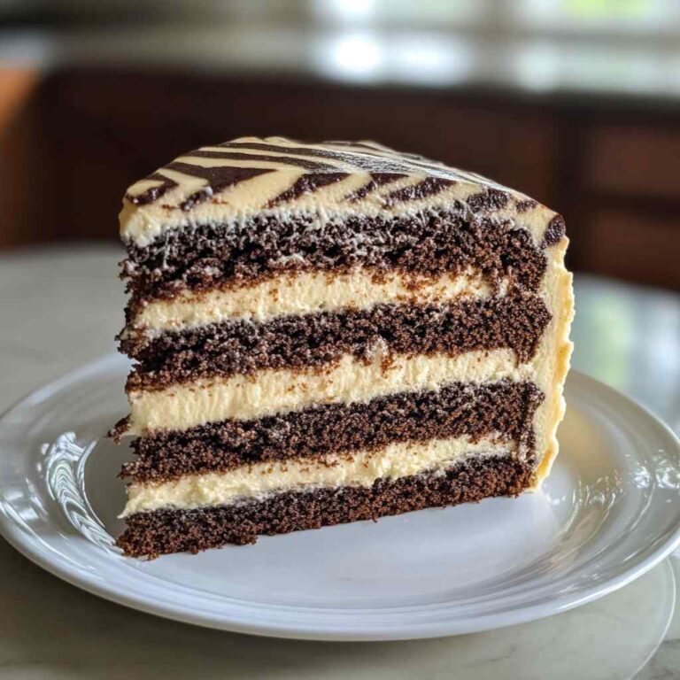 Crowd-Pleasing, Simple Zebra Cake