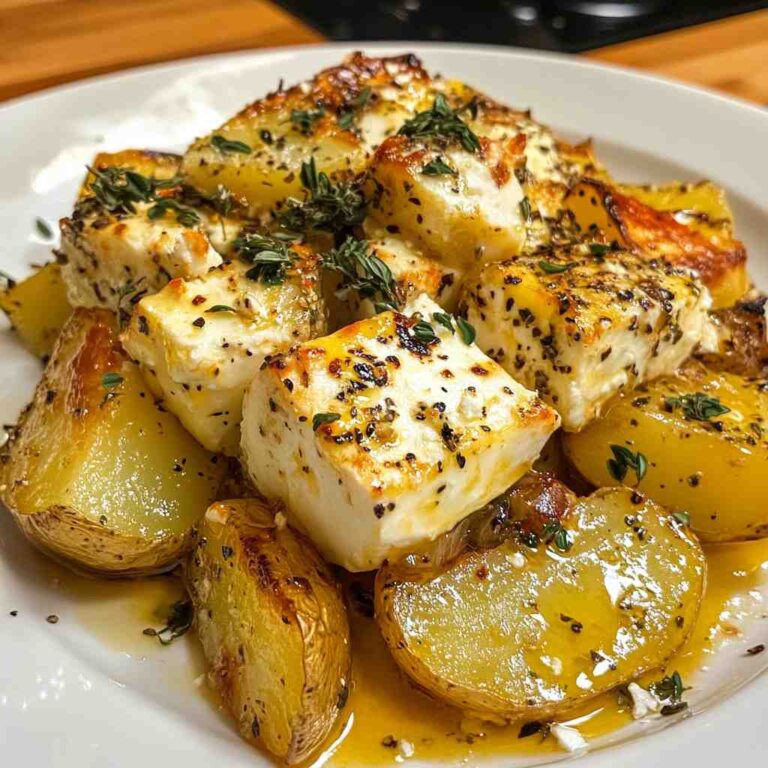 Quick and Delicious Baked Feta Potatoes Recipe