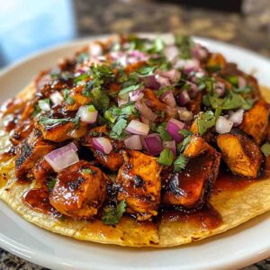 30-Minute BBQ Chicken Tostadas Recipe: A Flavor Explosion!