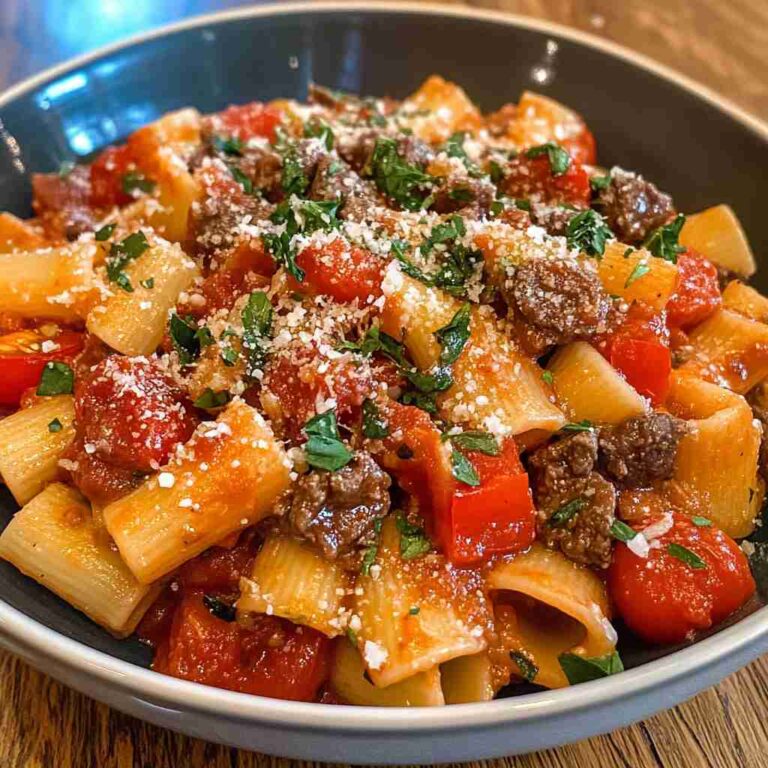 The Ultimate 30-Minute Beef Tomato Pasta