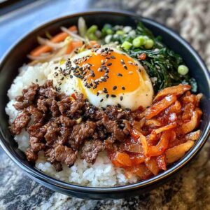 Healthy Bim Bim Bap Recipe
