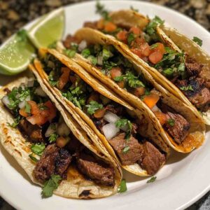 Simple, Hearty Carne Asada Street Tacos