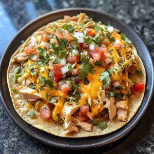 Authentic 30-Minute Chicken Tostada Recipe