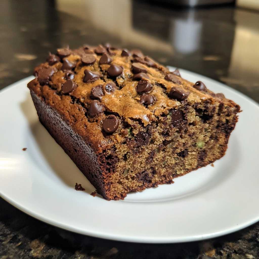 Quick & Flavorful Chocolate Chip Zucchini Bread