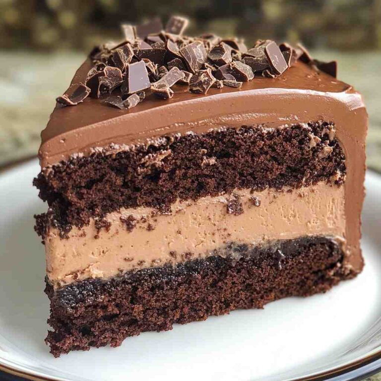 Quick and Easy Chocolate Mousse Cake