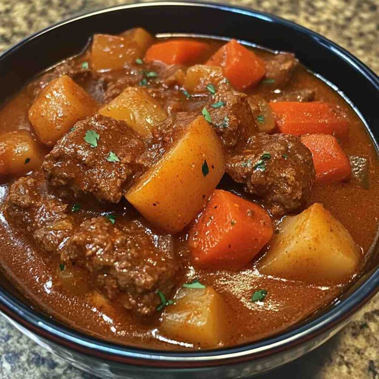 Delicious Crockpot Hungarian Goulash