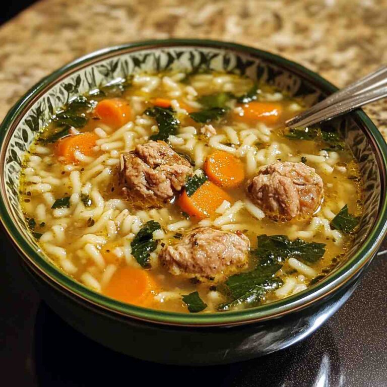Easy and Healthy Crockpot Italian Wedding Soup