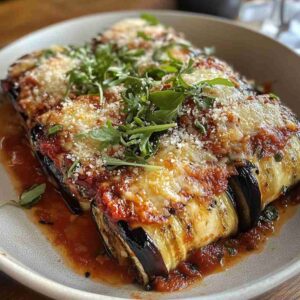 Hearty, Authentic Eggplant Rollatini
