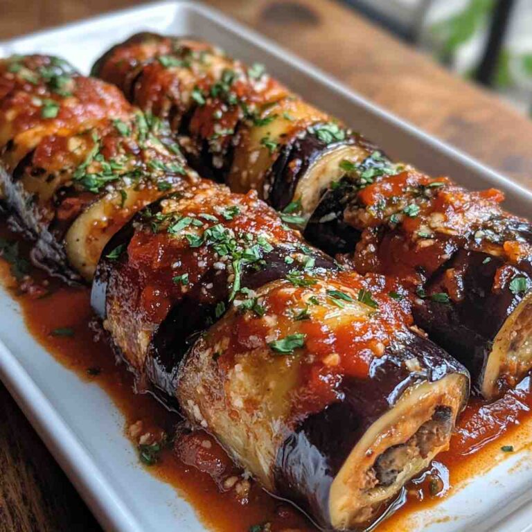 Delicious Authentic Georgian Eggplant Rolls