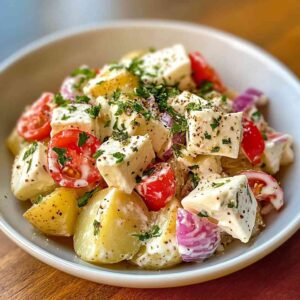 Healthy Greek Potato Salad