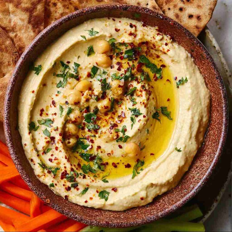 Healthy Homemade Hummus Recipe