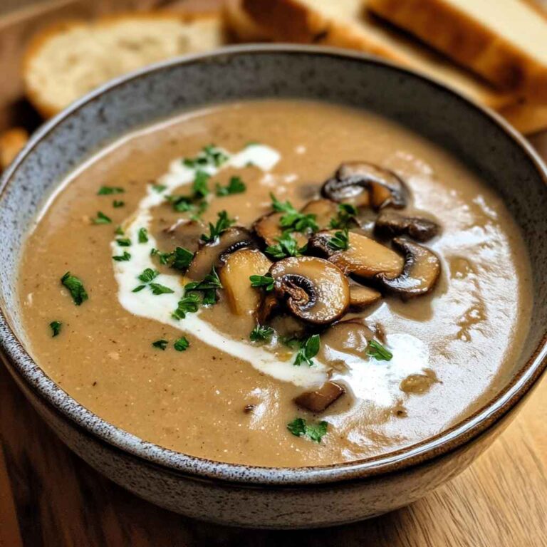 Flavorful, Classic Hungarian Mushroom Soup Recipe