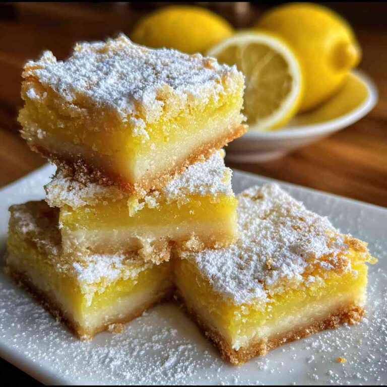 Flavorful Lemon Bars Recipe