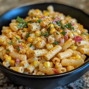 Homemade Mexican Street Corn Salad Pasta