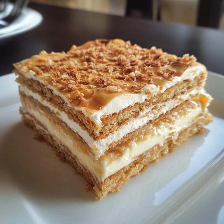 Delicious Classic Napoleon Cake
