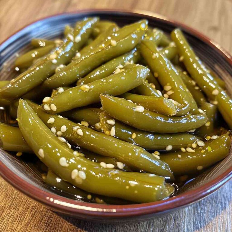30-Minute Pickled Green Beans Recipe