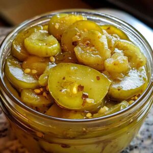 30-Minute Pickled Green Tomatoes