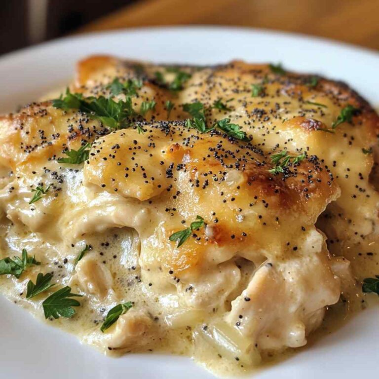 The Ultimate Hearty Poppy Seed Chicken Casserole