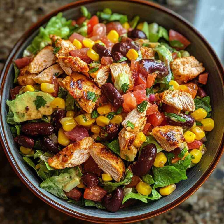 The Perfect Santa Fe Chicken Salad