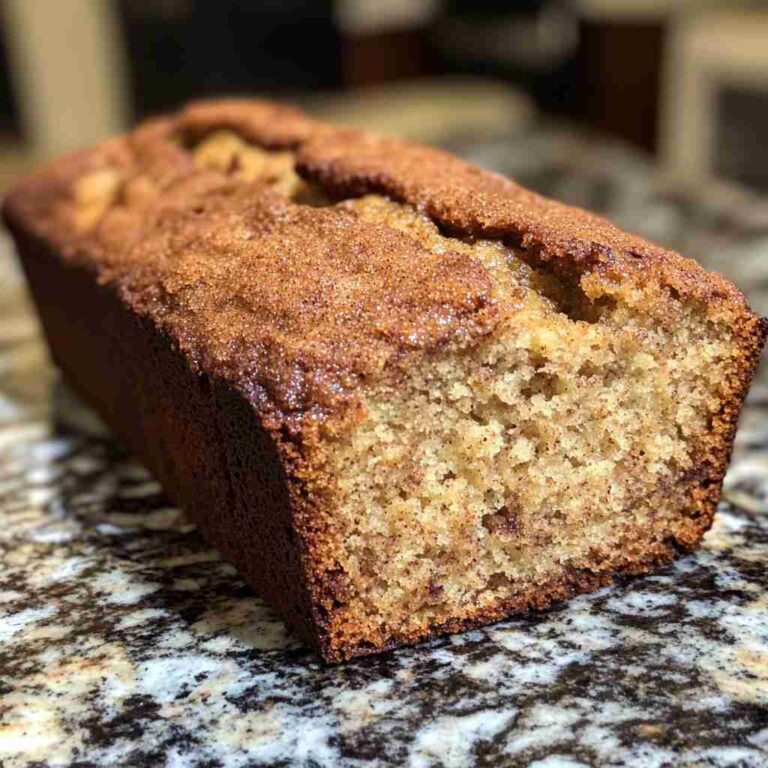 Quick and Delightful Snickerdoodle Banana Bread Recipe