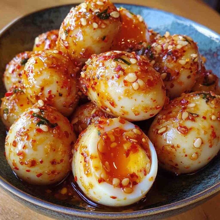 Delicious Quick Spicy Pickled Eggs