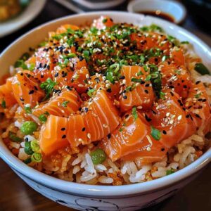Quick and Irresistible Spicy Salmon Crispy Rice
