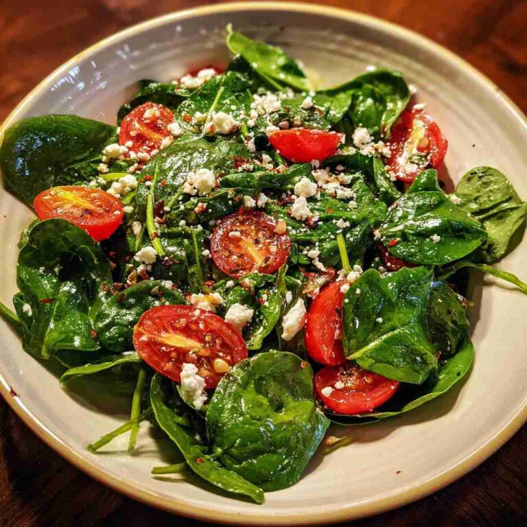 The Perfect Spinach and Arugula Salad
