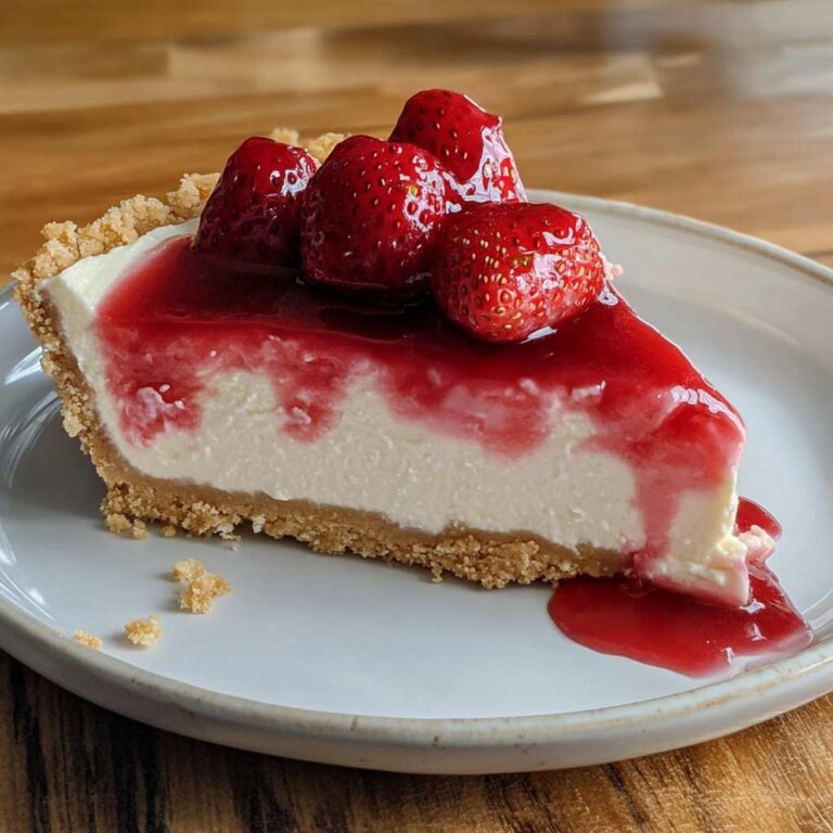 The Perfect Strawberry Cheesecake Topping