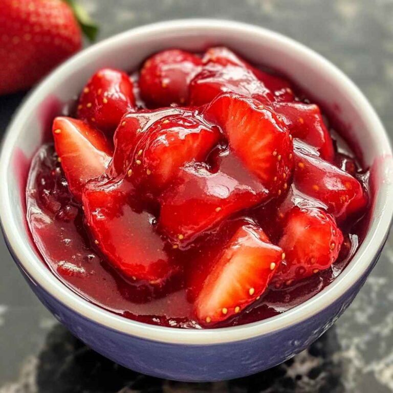 Classic & Quick Strawberry Glaze Recipe