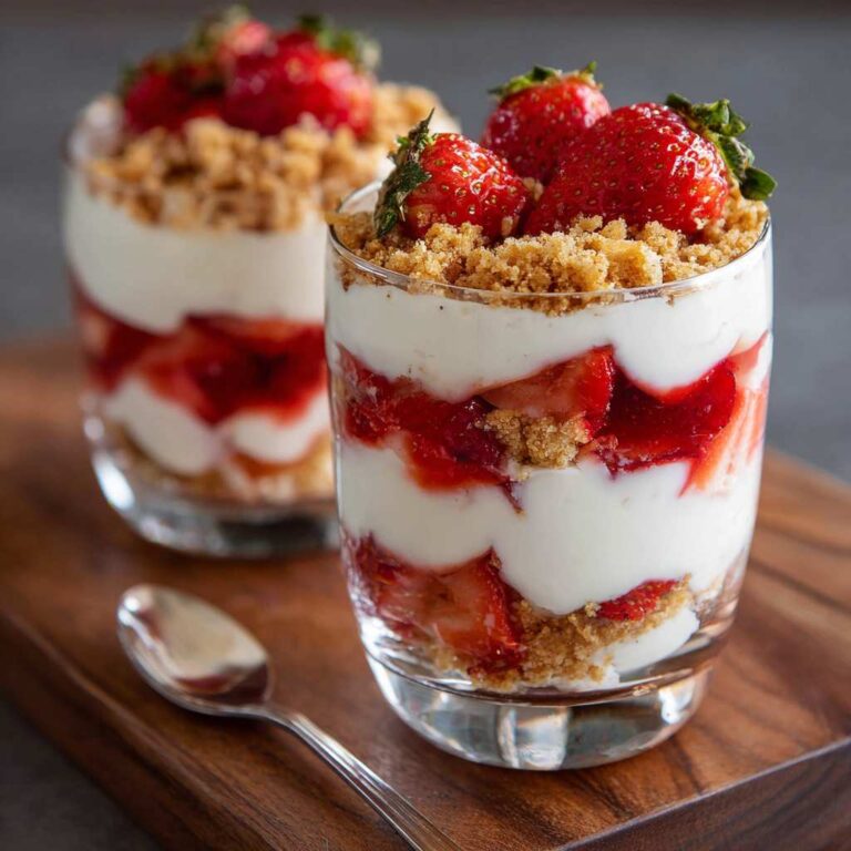 Flavorful Strawberry Parfait Recipe
