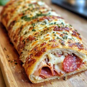 The Best Delicious Stromboli with Pizza Dough