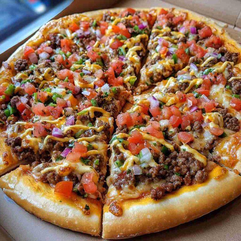 Hearty Taco Bell Mexican Pizza